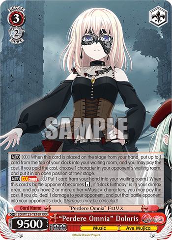 "Perdere Omnia" Doloris (BD/W125-TE16R) — [TD] Trial Deck BanG Dream! [Ave Mujica]