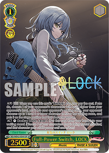 Full-Power Switch, LOCK (BD/WE42-E041SP) — [EX] Bang Dream! Girls Band Party! Countdown Collection
