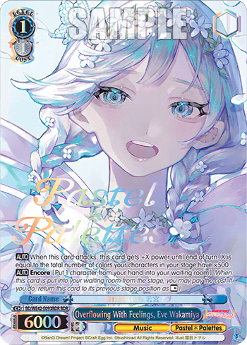 Overflowing With Feelings, Eve Wakamiya (BD/WE42-E093BDR) — [EX] Bang Dream! Girls Band Party! Countdown Collection
