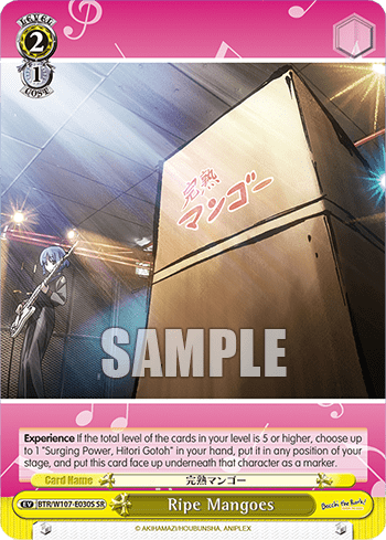 Ripe Mangoes (Holo) (BTR/W107-E030S) — BOCCHI THE ROCK!