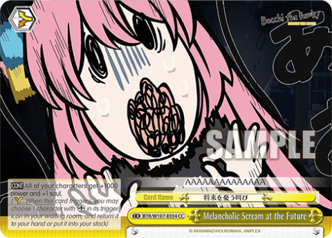 Melancholic Scream at the Future (BTR/W107-E034) — BOCCHI THE ROCK!