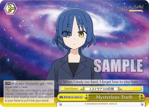 Mysterious Truth (BTR/W107-E035) — BOCCHI THE ROCK!