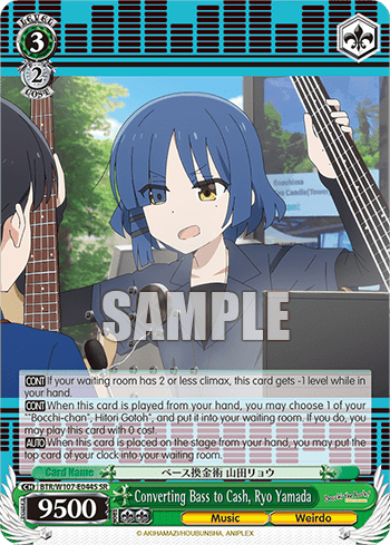 Converting Bass to Cash, Ryo Yamada (Holo) (BTR/W107-E044S) — BOCCHI THE ROCK!