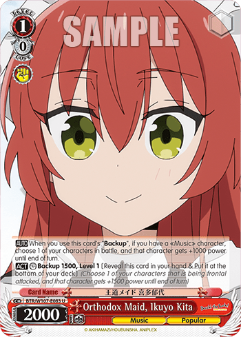 Orthodox Maid, Ikuyo Kita (BTR/W107-E083) — BOCCHI THE ROCK!