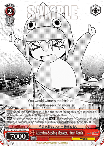 Attention-Seeking Monster, Hitori Gotoh (BTR/W107-E086) — BOCCHI THE ROCK!
