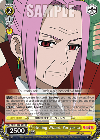 Healing Wizard, Porlyusica (FT/EN-S02-014+RE) — Chronicle Set Fairy Tail