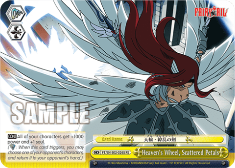 Heaven's Wheel, Scattered Petals (FT/EN-S02-026S+RE) — Chronicle Set Fairy Tail