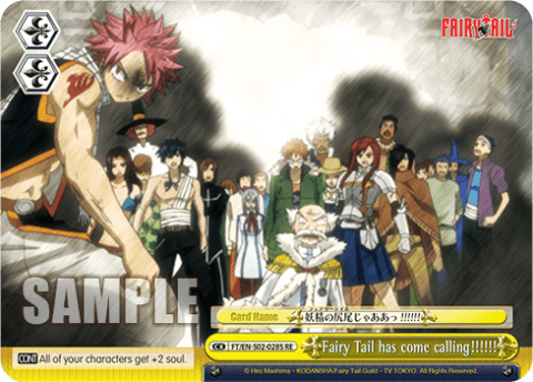 Fairy Tail has come calling!!!!!! (FT/EN-S02-028S+RE) — Chronicle Set Fairy Tail