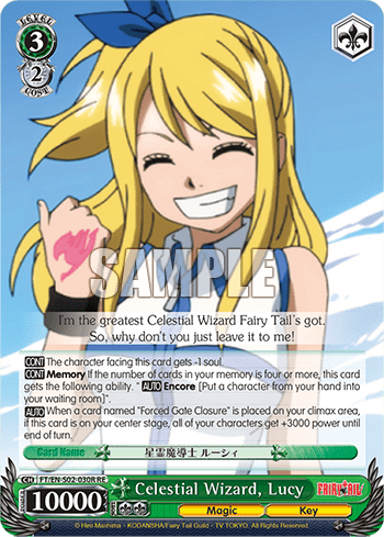 Celestial Wizard, Lucy (FT/EN-S02-030R+RE) — Chronicle Set Fairy Tail