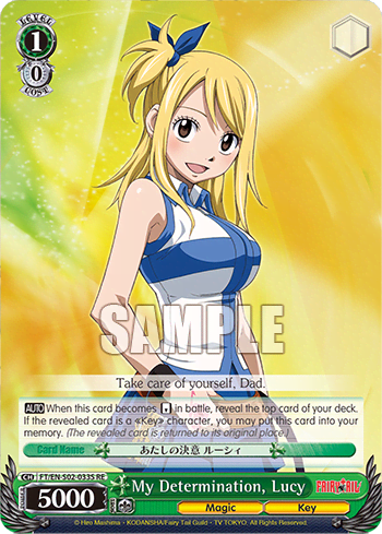 My Determination, Lucy (FT/EN-S02-033S+RE) — Chronicle Set Fairy Tail