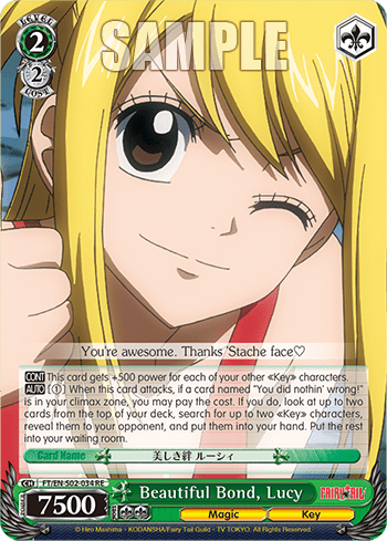 Beautiful Bond, Lucy (FT/EN-S02-034+RE) — Chronicle Set Fairy Tail