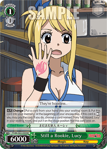 Still a Rookie, Lucy (FT/EN-S02-039+RE) — Chronicle Set Fairy Tail