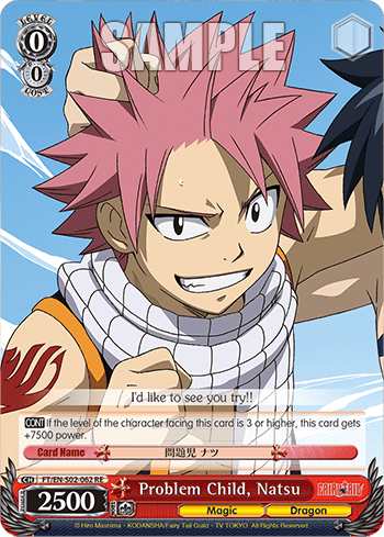 Problem Child, Natsu (FT/EN-S02-062+RE) — Chronicle Set Fairy Tail