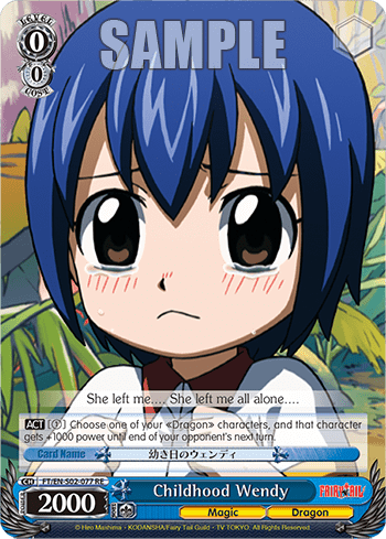 Childhood Wendy (FT/EN-S02-077+RE) — Chronicle Set Fairy Tail