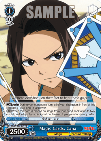 Magic Cards, Cana (FT/EN-S02-079+RE) — Chronicle Set Fairy Tail