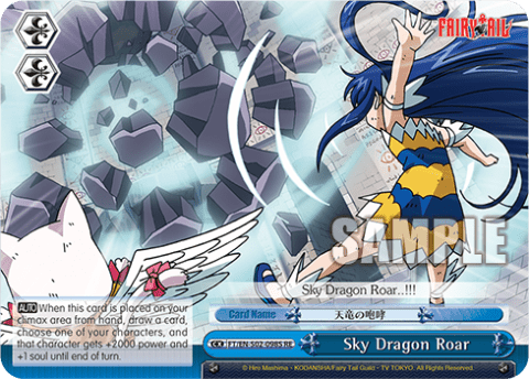 Sky Dragon Roar (FT/EN-S02-098S+RE) — Chronicle Set Fairy Tail