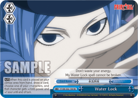Water Lock (FT/EN-S02-100+RE) — Chronicle Set Fairy Tail