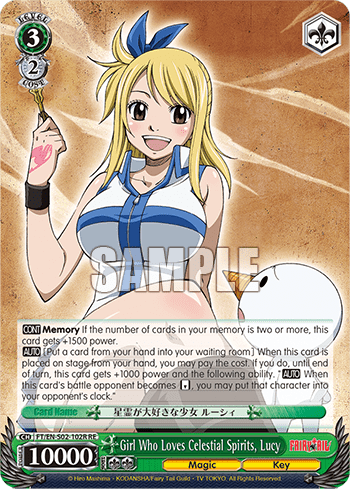 Girl Who Loves Celestial Spirits, Lucy (FT/EN-S02-102R+RE) — Chronicle Set Fairy Tail