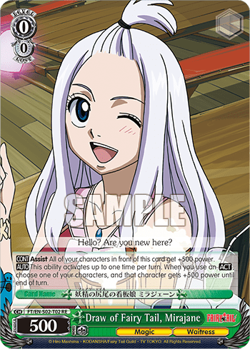 Draw of Fairy Tail, Mirajane (FT/EN-S02-T02+RE) — Chronicle Set Fairy Tail