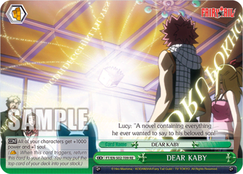 DEAR KABY (FT/EN-S02-T09+RE) — Chronicle Set Fairy Tail