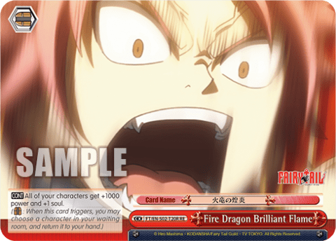 Fire Dragon Brilliant Flame (FT/EN-S02-T20R+RE) — Chronicle Set Fairy Tail