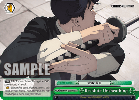 Resolute Unsheathing (CSM/S96-E051R) — Chainsaw Man