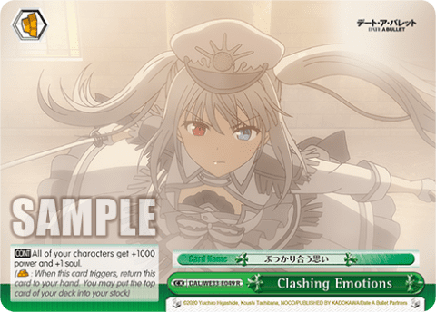 Clashing Emotions (DAL/WE33-E049) — [EX] Date A Bullet