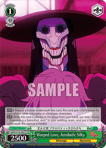 Warped Love, Acrobatic Silky (Holo) (DDD/S118-E031S) — Booster Pack TV Anime “DANDADAN”