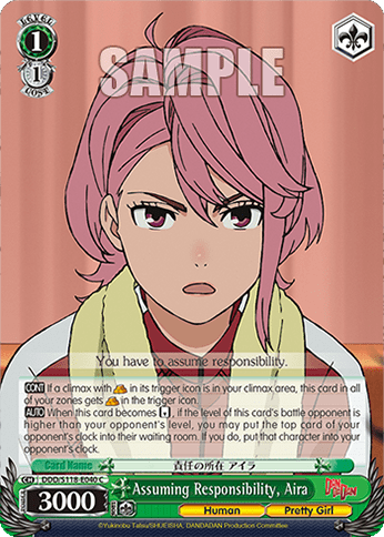 Assuming Responsibility, Aira (DDD/S118-E040) — Booster Pack TV Anime “DANDADAN”
