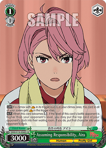 Assuming Responsibility, Aira (Holo) (DDD/S118-E040S) — Booster Pack TV Anime “DANDADAN”
