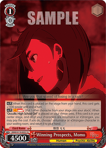 Winning Prospects, Momo (DDD/S118-E051) — Booster Pack TV Anime “DANDADAN”