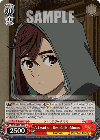 A Lead on the Balls, Momo (DDD/S118-E058) — Booster Pack TV Anime “DANDADAN”