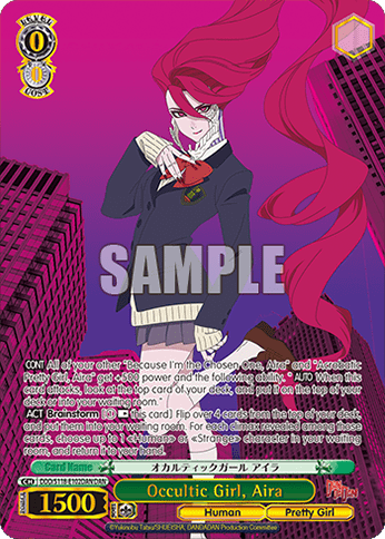 Occultic Girl, Aira (DDD/S118-E102DAN) — Booster Pack TV Anime “DANDADAN”