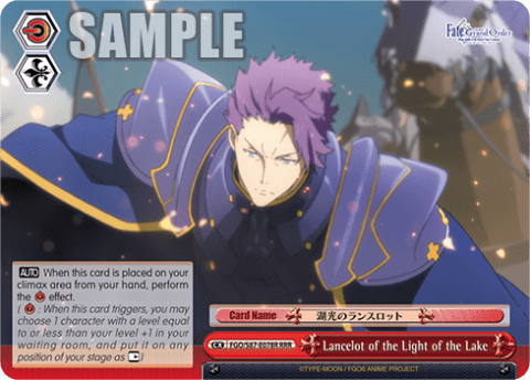 Lancelot of the Light of the Lake (FGO/S87-E078R) — Fate/Grand Order THE MOVIE Divine Realm of the Round Table: Camelot