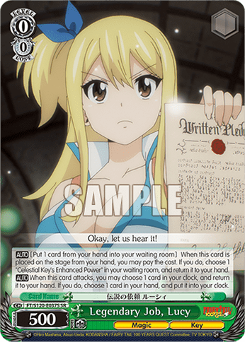 Legendary Job, Lucy (Holo) (FT/S120-E037S) — Booster Pack FAIRY TAIL: 100 YEARS QUEST