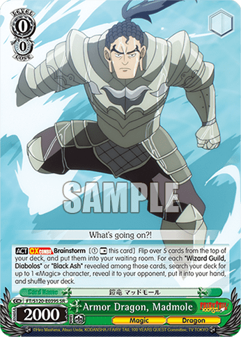 Armor Dragon, Madmole (Holo) (FT/S120-E039S) — Booster Pack FAIRY TAIL: 100 YEARS QUEST