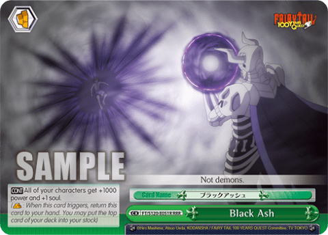 Black Ash (FT/S120-E051R) — Booster Pack FAIRY TAIL: 100 YEARS QUEST