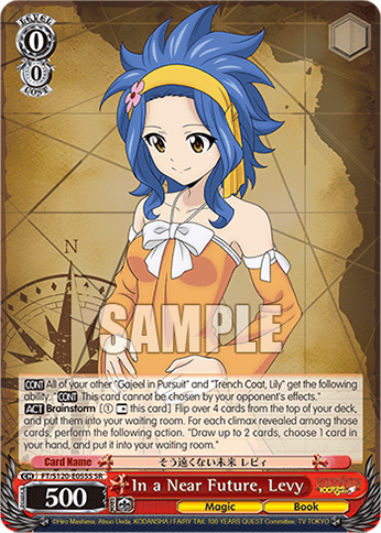 In a Near Future, Levy (Holo) (FT/S120-E055S) — Booster Pack FAIRY TAIL: 100 YEARS QUEST