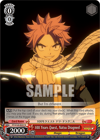 100 Years Quest, Natsu Dragneel (FT/S120-E057) — Booster Pack FAIRY TAIL: 100 YEARS QUEST