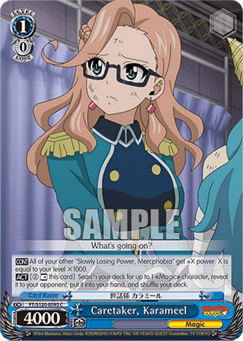 Caretaker, Karameel (FT/S120-E093) — Booster Pack FAIRY TAIL: 100 YEARS QUEST