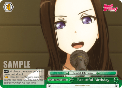 Beautiful Birthday (BD/WE34-E24) — [EX] BanG Dream! Girls Band Party Morfonica×RAISE A SUILEN
