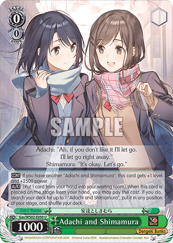 Adachi and Shimamura (Gas/WS02-E050) — Dengeki Bunko