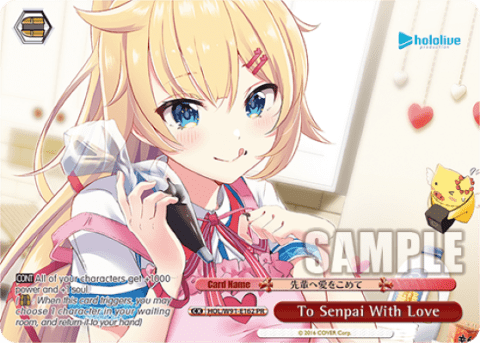 To Senpai With Love (HOL/W91-E162) — hololive production