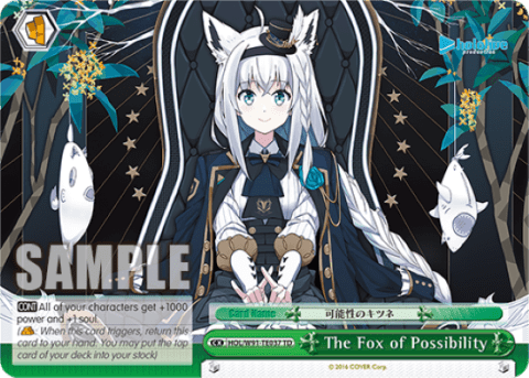 The Fox of Possibility (HOL/W91-TE037) — [TD] hololive production 1st Generation