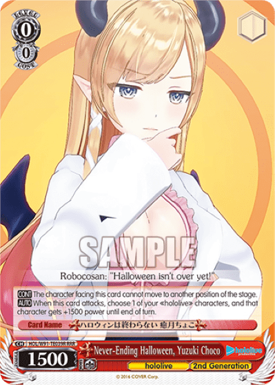 Never-Ending Halloween, Yuzuki Choco (HOL/W91-TE039R) — [TD] hololive production 2nd Generation