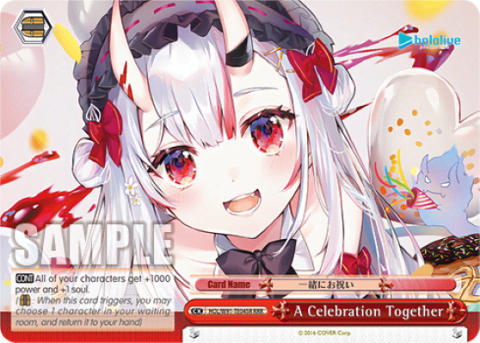 A Celebration Together (HOL/W91-TE045R) — [TD] hololive production 2nd Generation