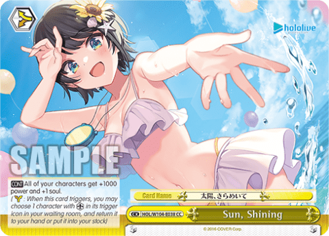 Sun, Shining (HOL/W104-E038) — hololive production Vol.2