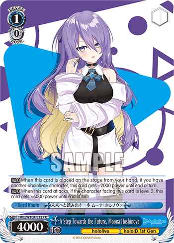 A Step Towards the Future, Moona Hoshinova (HOL/W104-E127) — hololive production Vol.2