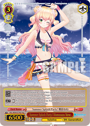 Summer Splash Party! Momosuzu Nene (HOL/WE44-E37HLP) — [EX] hololive production Summer Collection