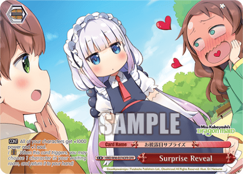 Surprise Reveal (KMD/W96-E074OFR) — Miss Kobayashi’s Dragon Maid